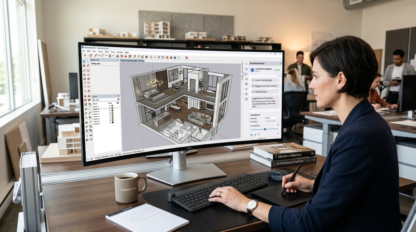 SketchUp AI 개념 이미지